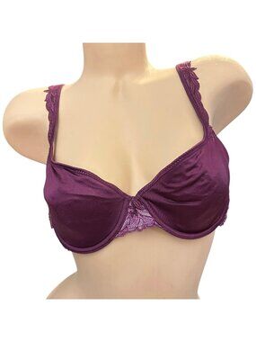 Vintage Chantelle Lace Underwire Bra Size 34C